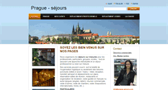 Desktop Screenshot of prague-sejours.com